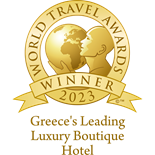 World Travel Awards 2023 - Katikies Mykonos -  Greece's Leading Luxury Boutique Hotel 2023